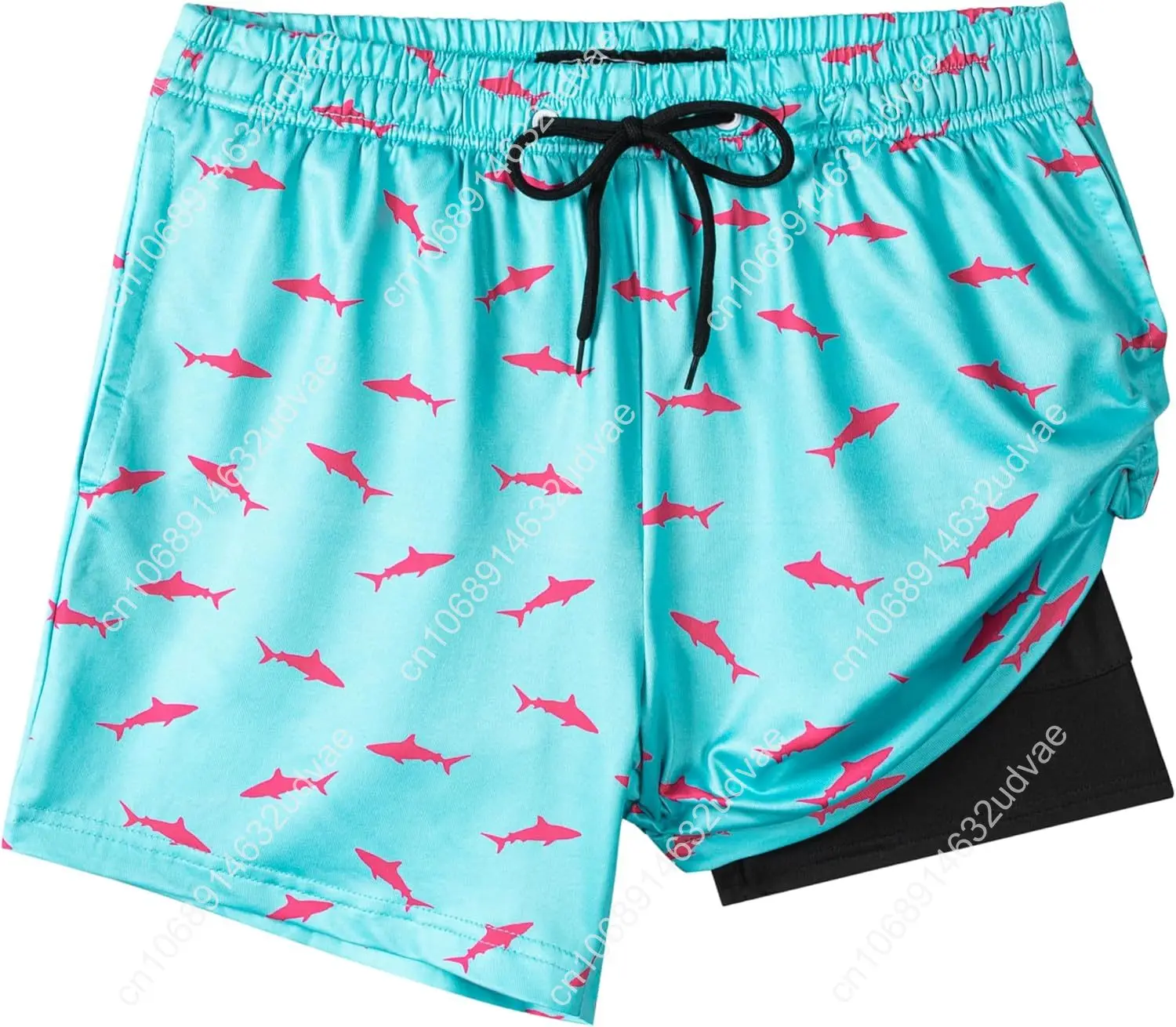 Swim Trunk Quick Dry - Boys Swim Trunks with Compression Liner