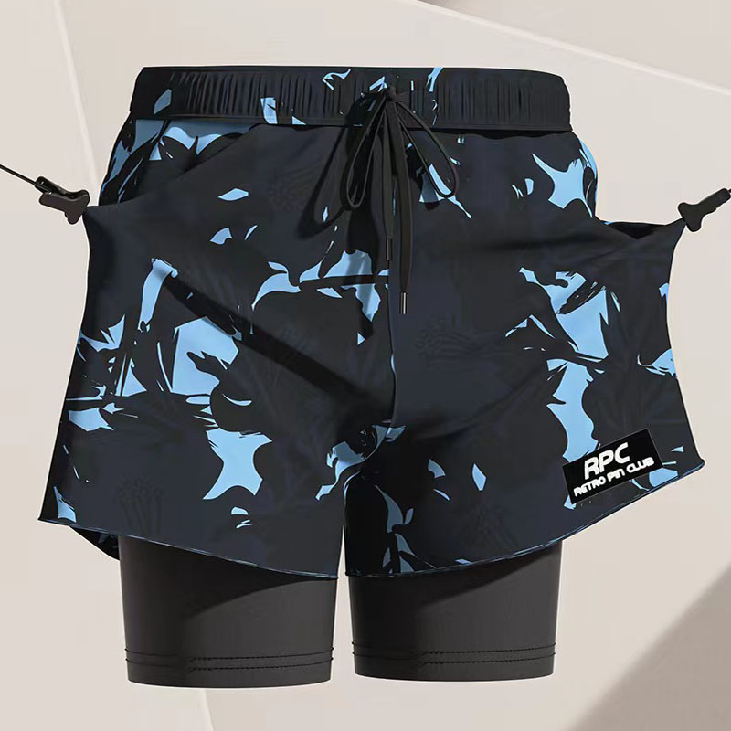 Swimming Trunks Adult Double L - Swim Trunk Quick Dry recension och pris